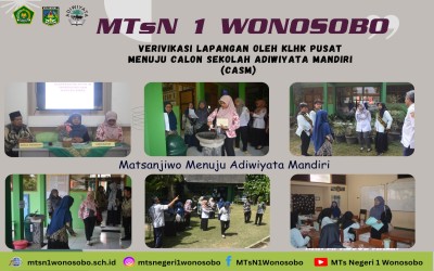 MTsN 1 Wonosobo Siap Adiwiyata Mandiri